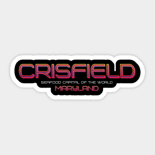 Crisfield Sticker